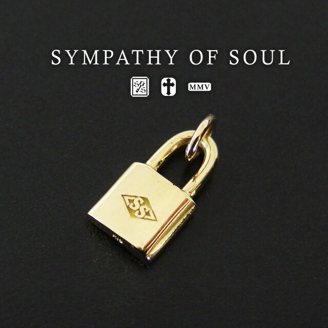シンパシーオブソウル シャンデリヤ K18ゴールド スモール 仄めかし惹き付ける 南京錠 男女兼用 sympathy of soul Small Key K18  (メンズ レディース 頸飾り ありの実 分かりやすい) 【貨物輸送無料】 差し上げ物 差し上げ物 思い遣り オブ 精神 ジュエリー・アクセサリー-ネックレス・ペンダント-男女兼用アクセサリー