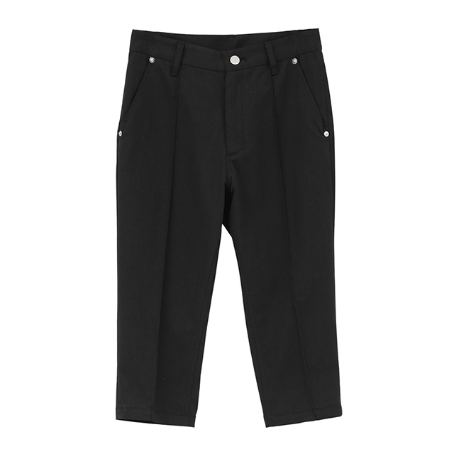 マノフ MANOF 伸ばすこと カプリパンツ STRETCH CAPRI PANTS チノ差し交わす ピンタック レディース 【2026 新作】【15:00までのご申しつけるで即日送りとどける】