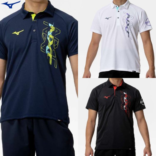 楽天市場】MIZUNO ミズノ バレーボール ウェア ポロシャツ 半袖シャツ