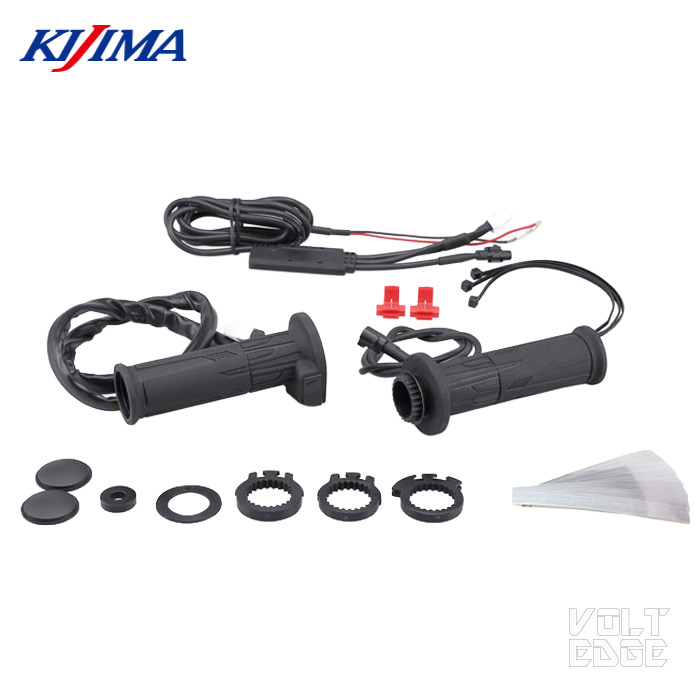 楽天市場】キジマ 304-8215 グリップヒーター GH10 130mm スイッチ一体