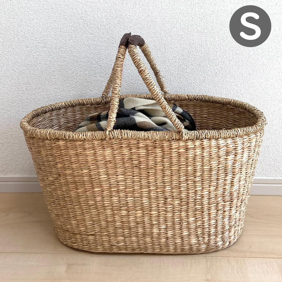 楽天市場】かご バスケット 収納かご Sサイズ 籠 カゴバスケット