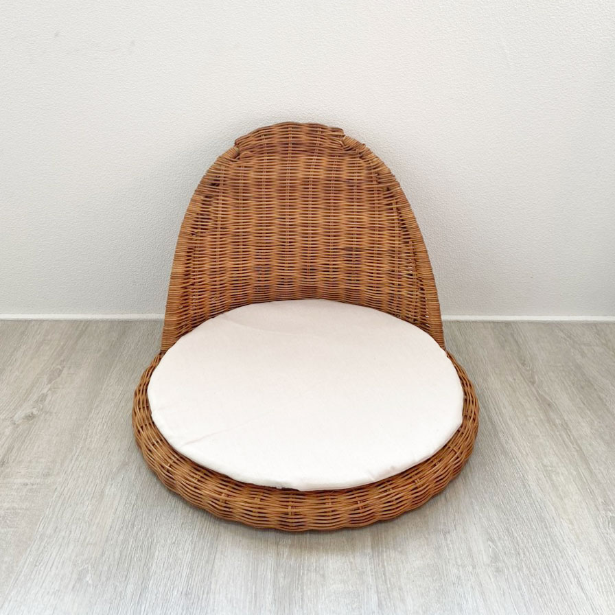 楽天市場】桜屋工業 籐 ラタン 座いす 座イス リビング アジアン