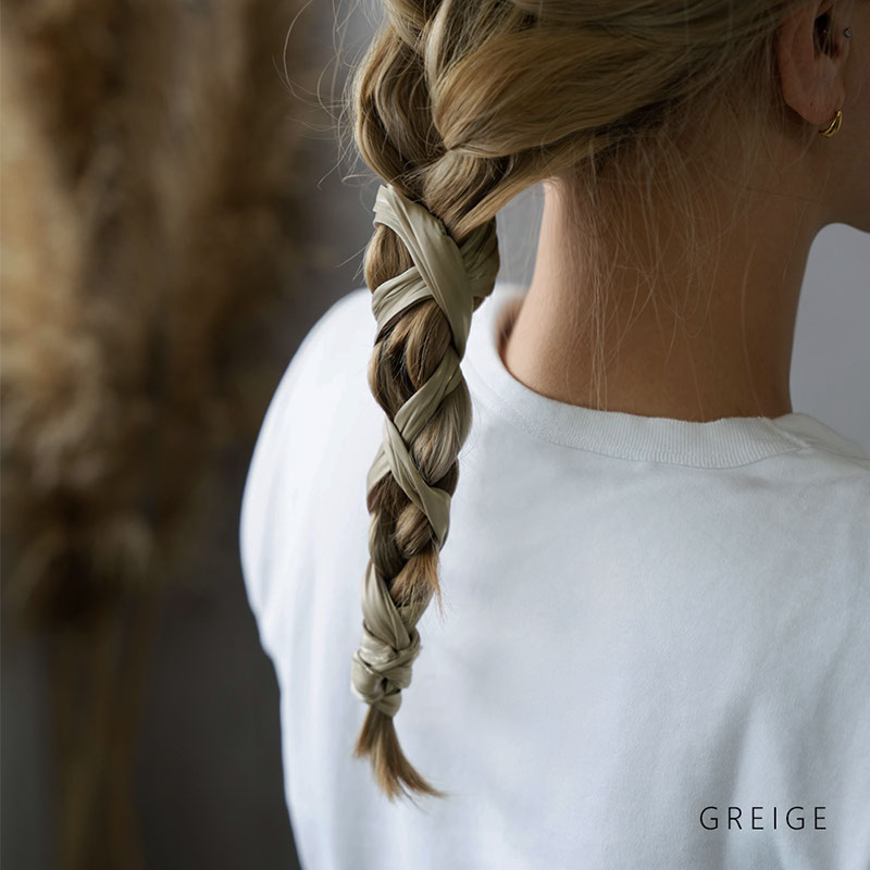 一部8月中旬予約商品 ワイヤーポニー レディース ヘアアクセ サテン調 ヘアワイヤー アレンジワイヤー ヘアゴム 大人っぽい