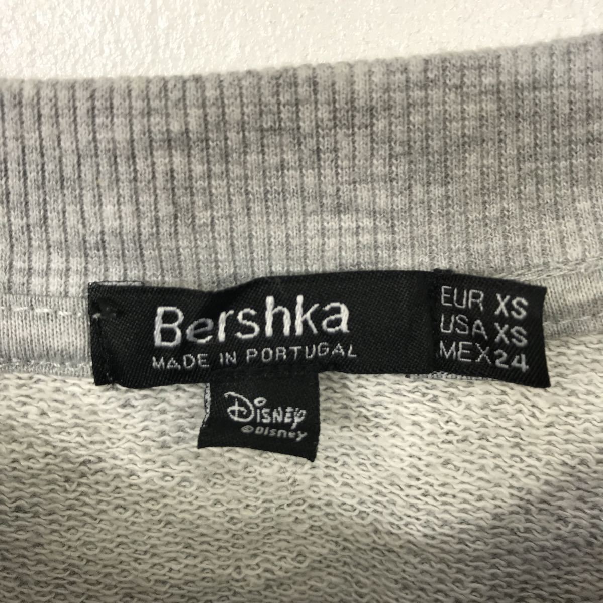楽天市場 Bershka Disney スウェット Xsサイズ ミッキー トレーナー 灰色 グレー 古着卸 アメリカ仕入 T2102 3075 古着屋den