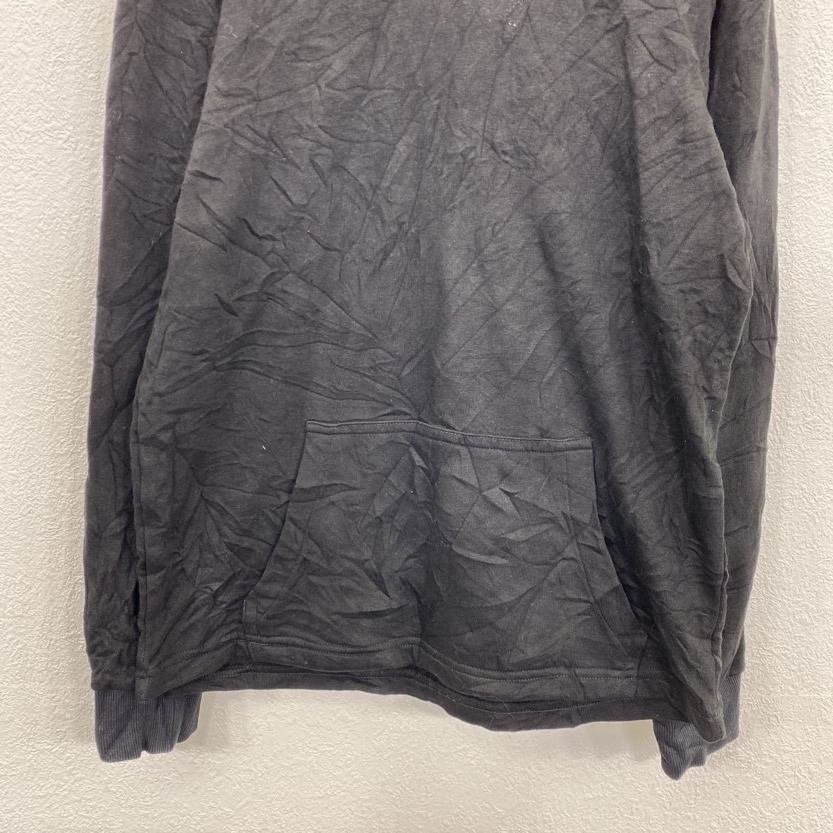 ADXスウェットパーカーキッズXLブラック無地シンプルフーディー古着卸アメリカ仕入t2202-4399
