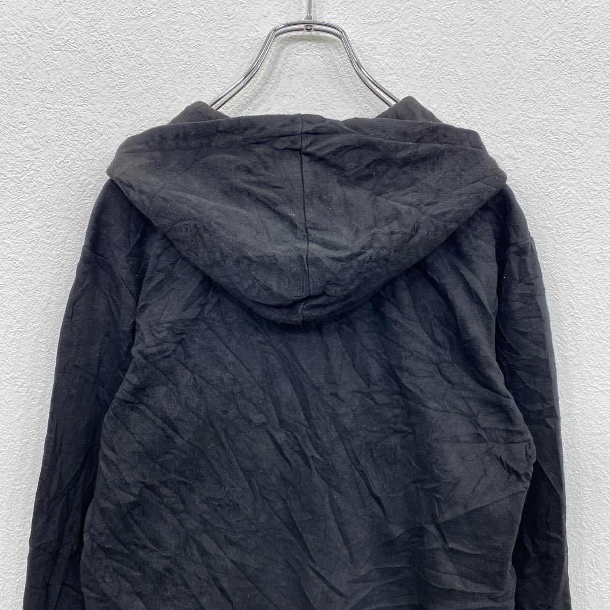 ADXスウェットパーカーキッズXLブラック無地シンプルフーディー古着卸アメリカ仕入t2202-4399