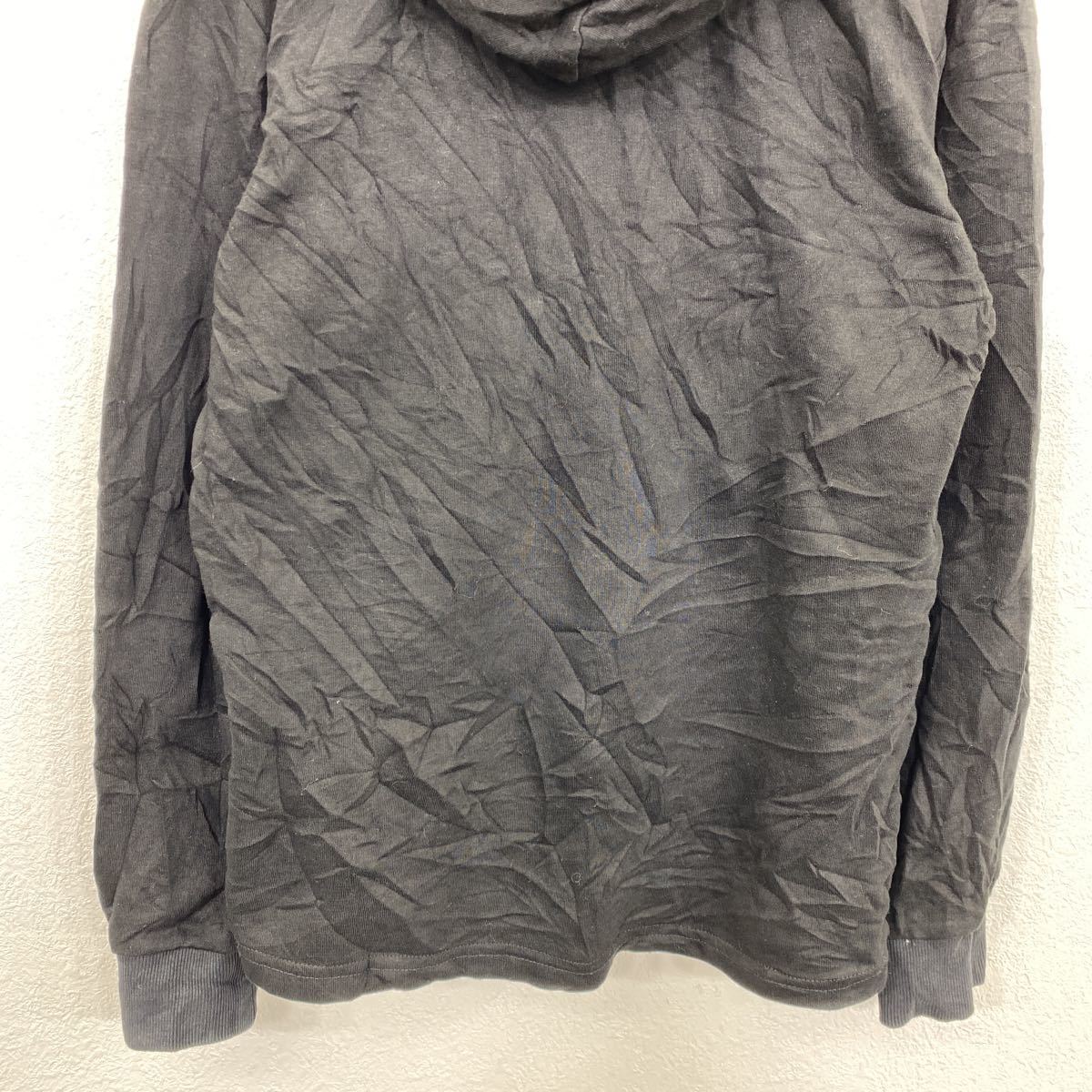 ADXスウェットパーカーキッズXLブラック無地シンプルフーディー古着卸アメリカ仕入t2202-4399