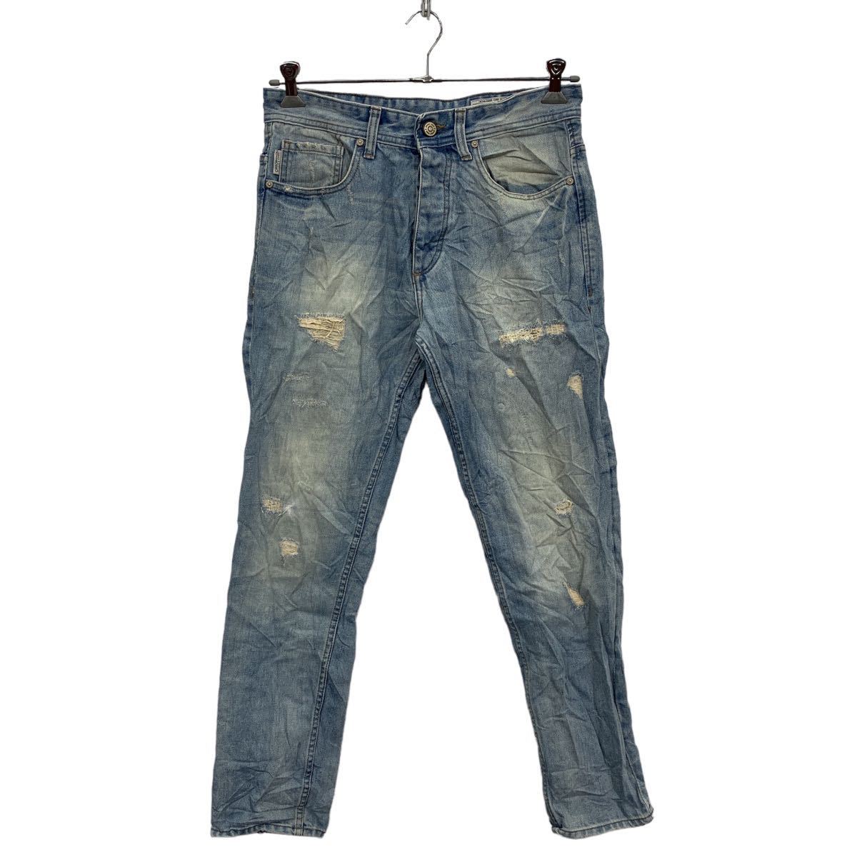 【楽天市場】【中古】【古着】 JACK&JONES デニムパンツ W32 ジャックアンドジョーンズ ライトブルー ダメージ 古着卸 アメリカ