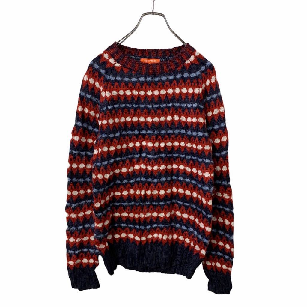 楽天市場】【中古】【古着】 Vネック ニット セーター L ～ グレー