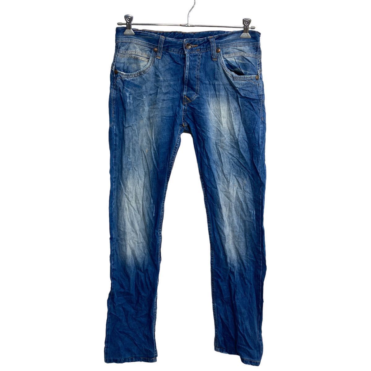 楽天市場】【中古】【古着】 JORDACHE デニムパンツ W33 インディゴ