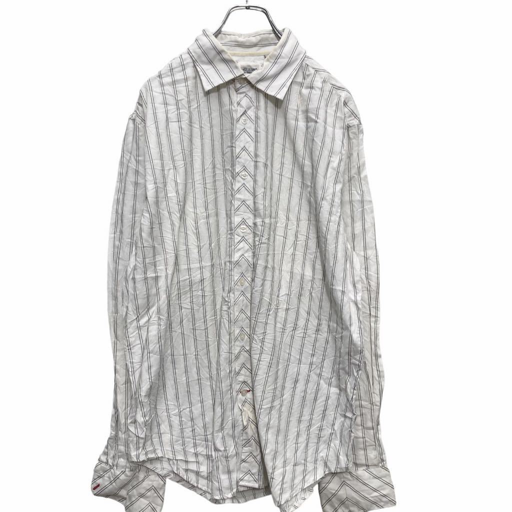 楽天市場】【中古】【古着】 GUESS 半袖 柄シャツ L ブラック