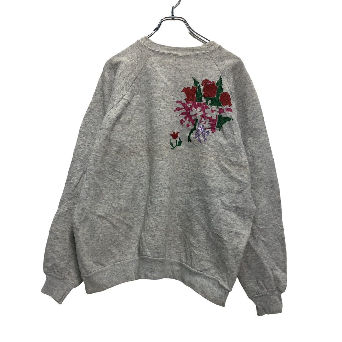 90s HANES ヘインズ ラグランスウェット アメリカ製 XL f060418-02_1.jpg