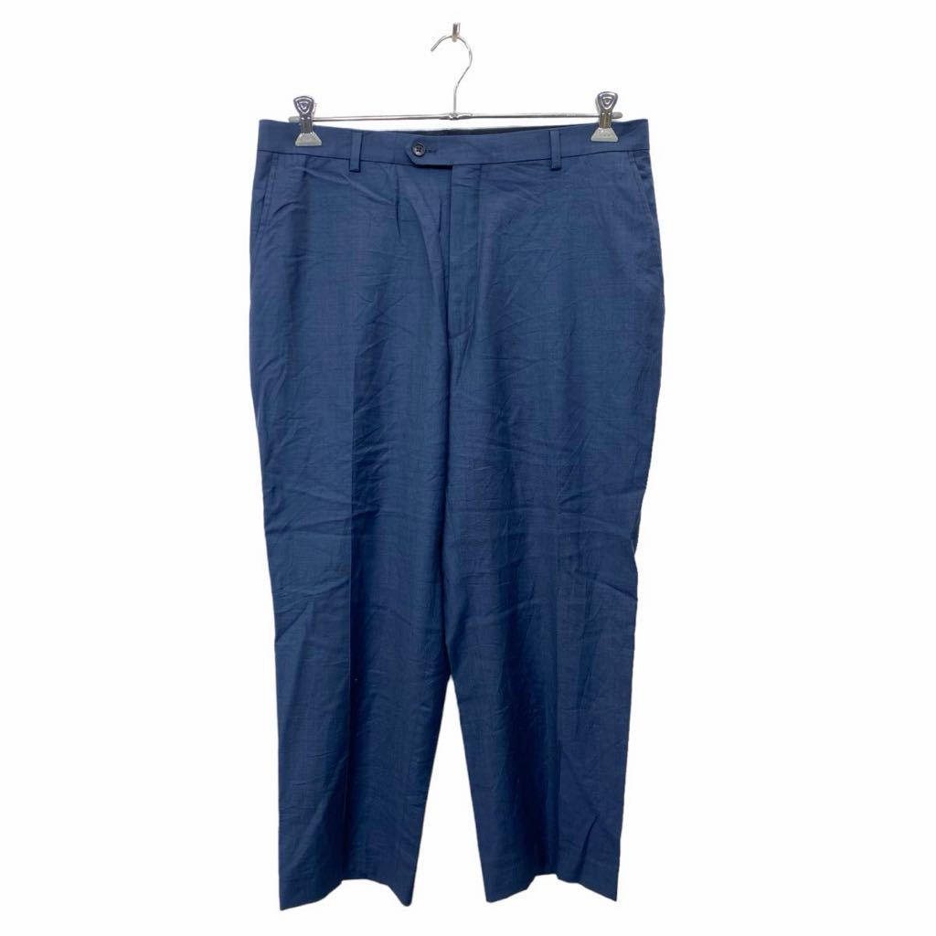 楽天市場】【中古】【古着】 スラックスパンツ W33 ネイビー