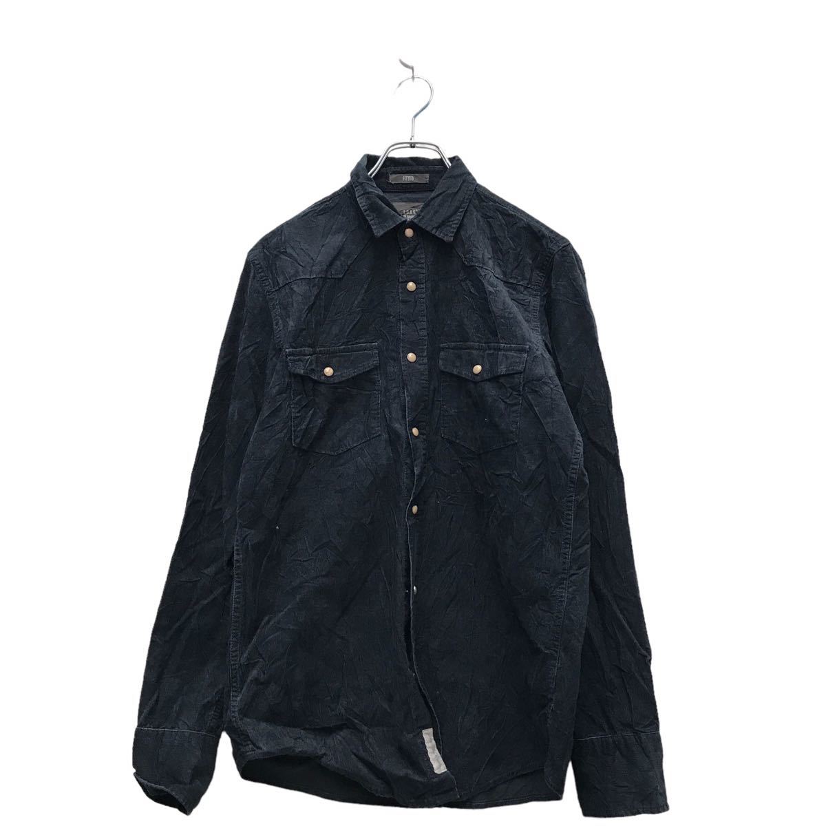 楽天市場】DENIM & Co コーデュロイシャツ サイズ表記 S レッド 秋冬