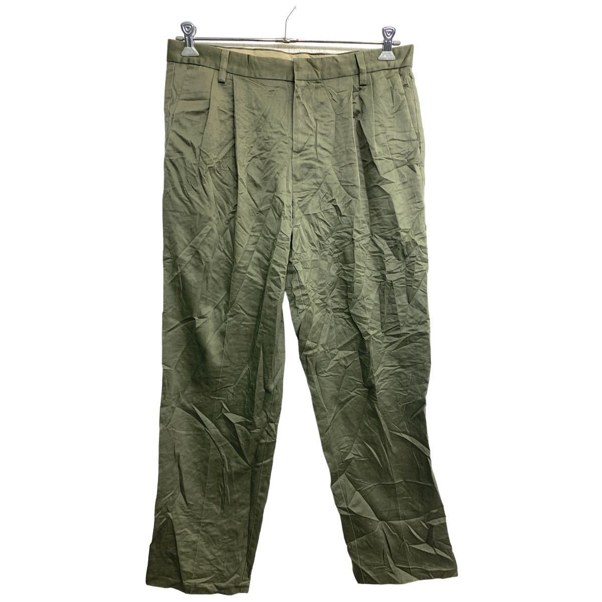 ドッカーズ W34 チノパン スラックス ボトム 古着 黒 ブラック 14223 DOCKERS ドッカーズ チノパンツ メンズW34 古着 フェード