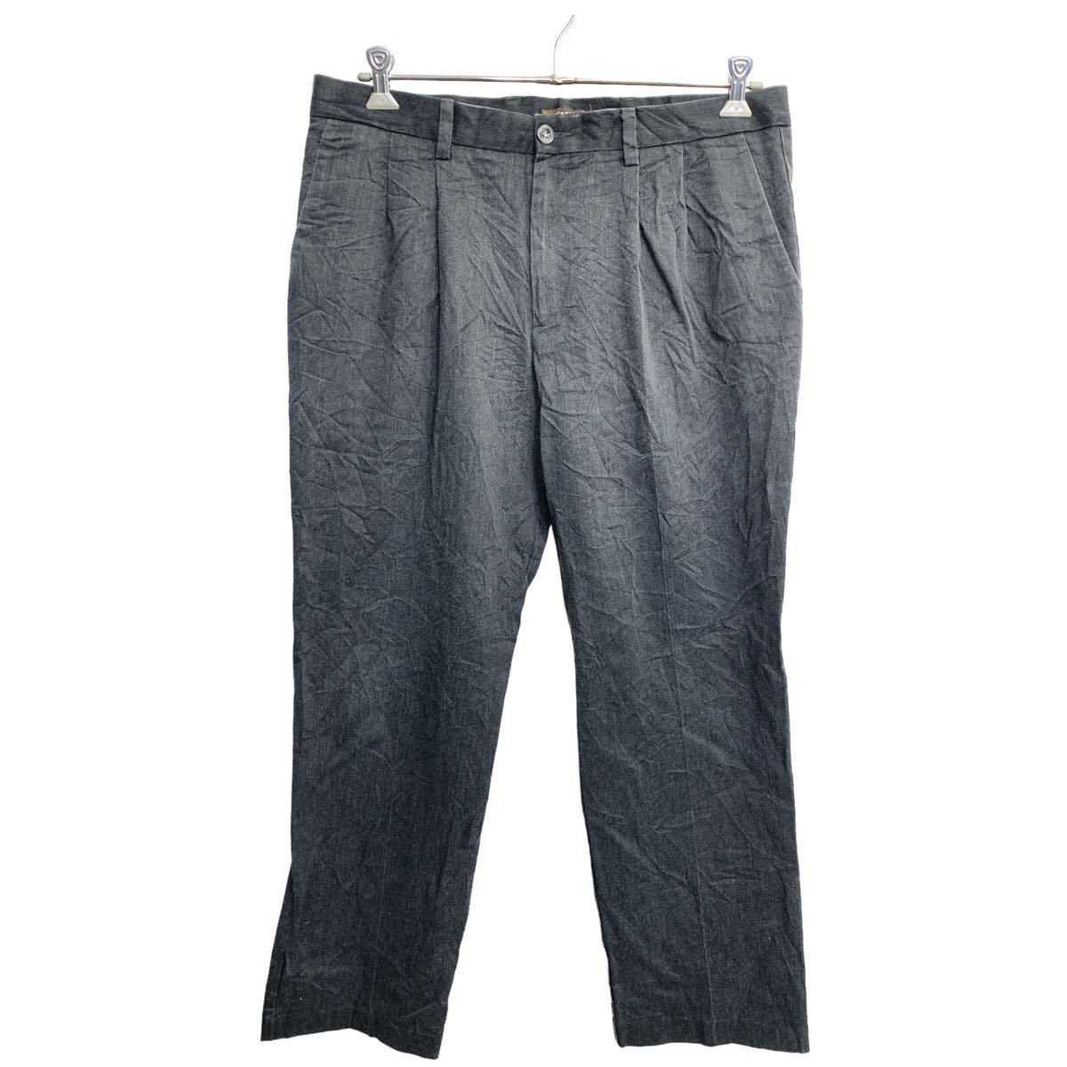 【古着】クーティ　チノパン　カラーパンツ　グレー　灰色　光沢　キレイめ　ルード 古着 80s USA製 Levi's 517-1555 グレー コーデュロイ パンツ