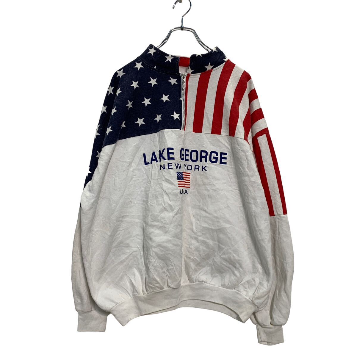 【古着】USAハーフジップ 楽天市場】〜60's SPORTSWEAR Half Zip Sweat 