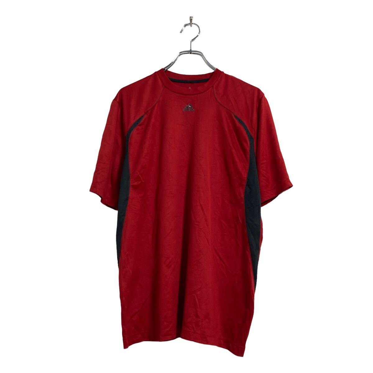 adidas - 90s adidas　総柄　ゲームシャツ　アディダス　デサント製　ユニフォーム 90s ヴィンテージ ゲームシャツ Tシャツ カットソー デサント社