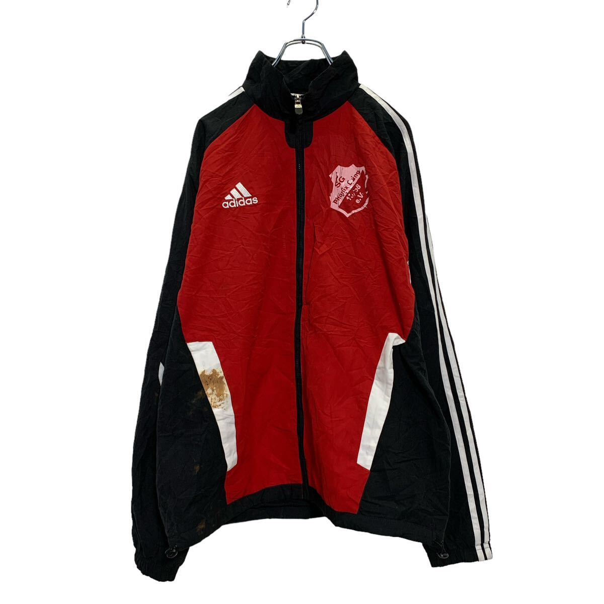 楽天市場】【中古】【古着】 adidas ナイロンジャケット XL ブラック