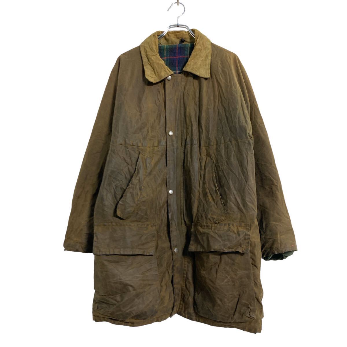 楽天市場】【中古】【古着】 HIMALAYAS オイルドジャケット ブラウン