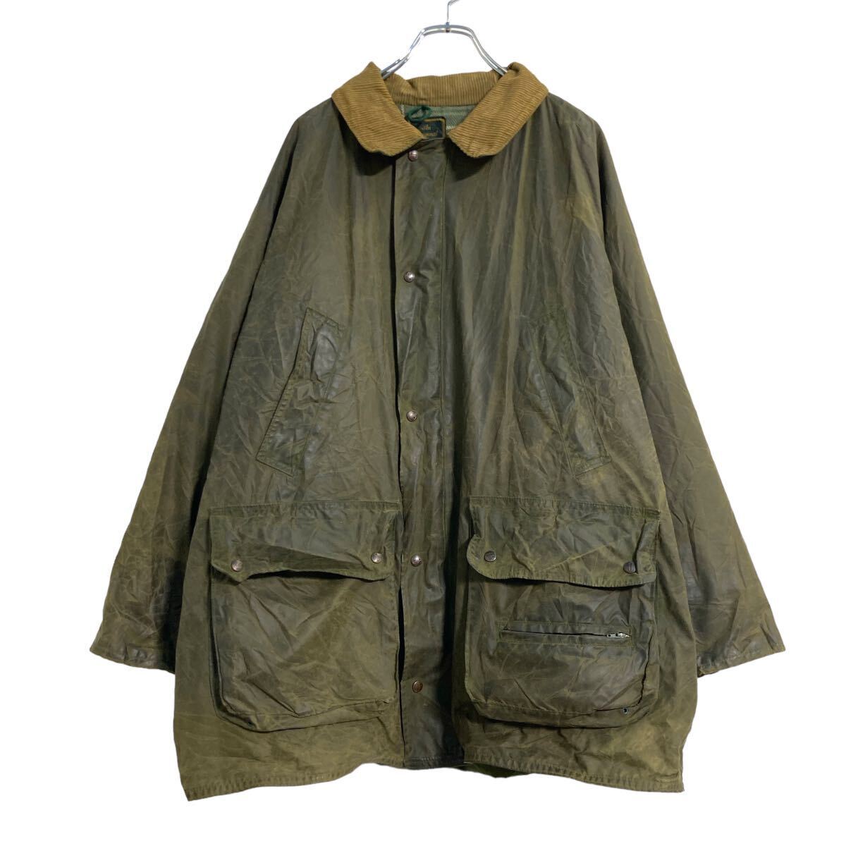 美品　ディーゼル　ミリタリージャケット　オイル調　ボア付　中綿　オリーブ　XL die-l-o-c8-057.jpg