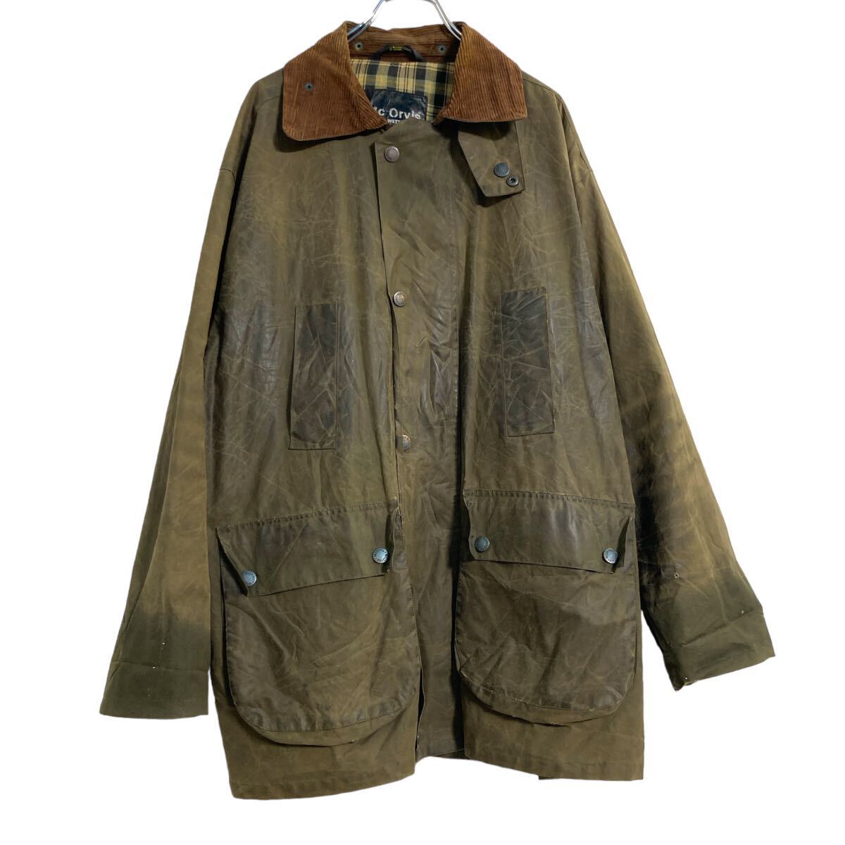 楽天市場】Mc Orvis オイルドジャケット ユーロ マチ付き(メンズ L相当