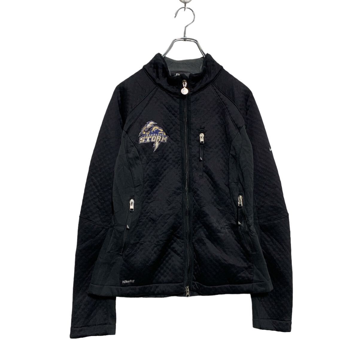 NIKEナイキ ジャージ トラックジャケット セットアップ ネイビー XL 古着 NIKE - NIKE ナイキ トラックジャケット XL ネイビー ゴールド