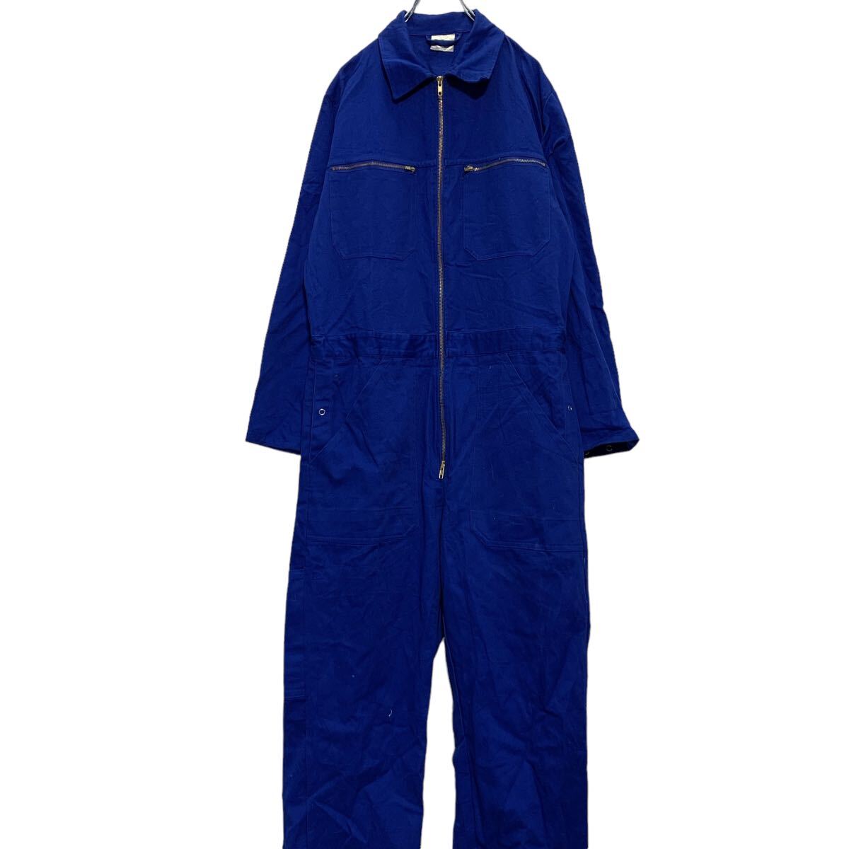 楽天市場】【中古】【古着】 EURO WORK 長袖つなぎ W38 L ネイビー