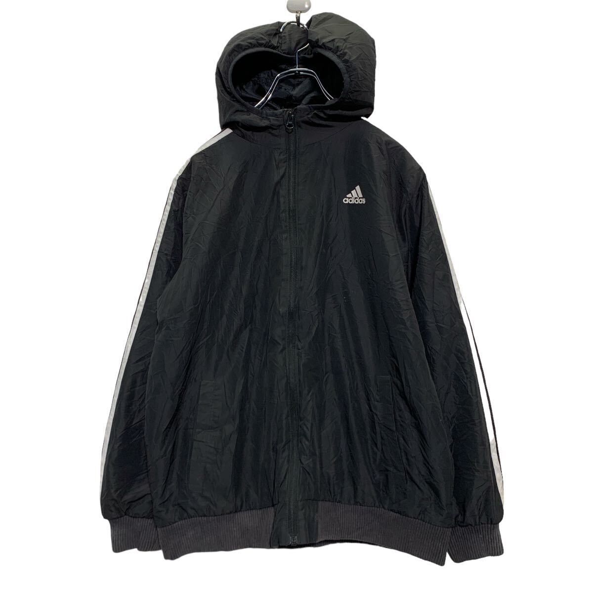 楽天市場】【中古】【古着】 adidas ナイロンジャケット XL ブラック