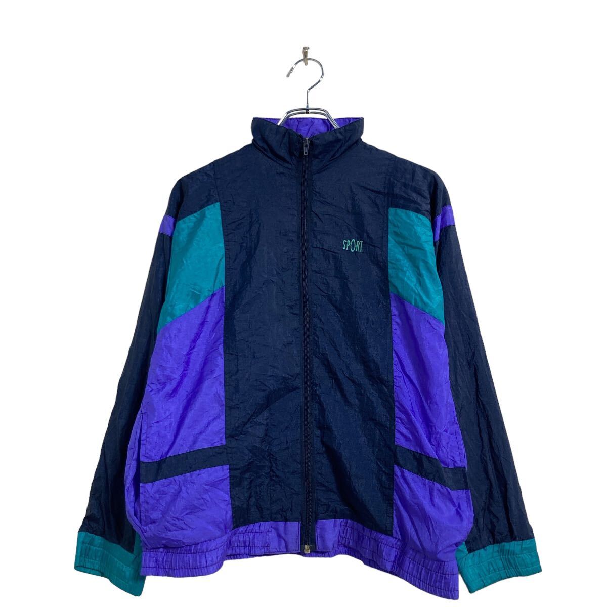 楽天市場】【中古】【古着】 ナイロンジャケット XL～ ブルー