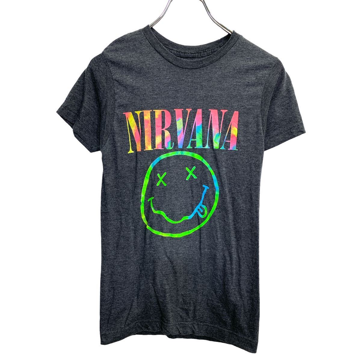 楽天市場】【中古】【古着】 NIRVANA 半袖 プリント Tシャツ
