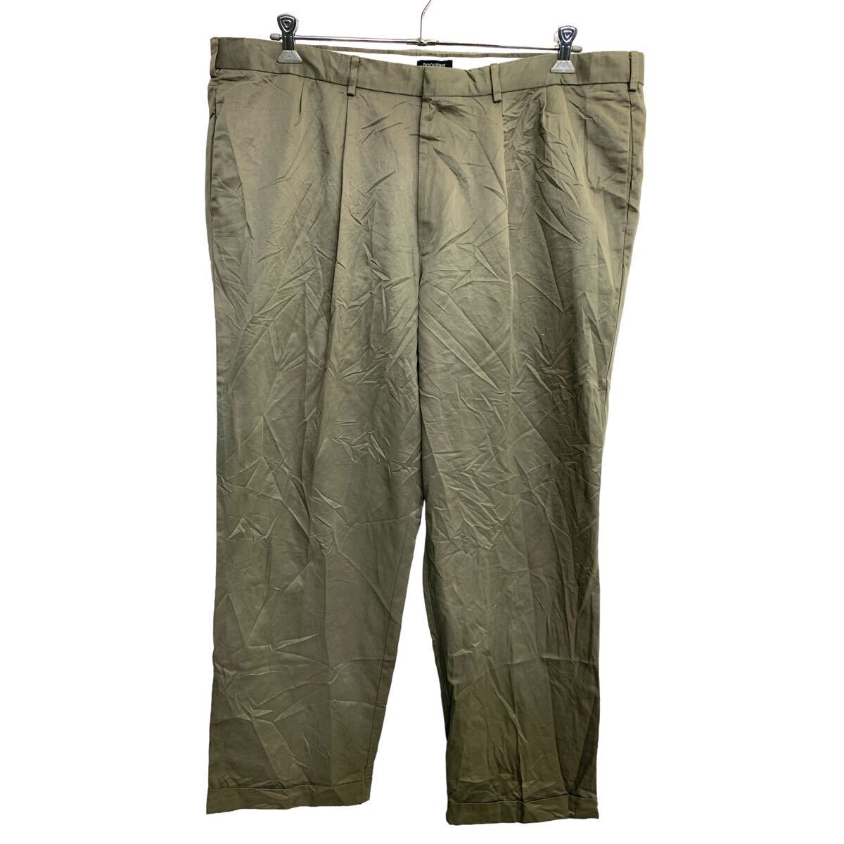 USA古着 Dockers チノパン90s　ツータックW33L30　ブラウン 古着 90年代 ドッカーズ DOCKERS ツータック チノパンツ メンズ