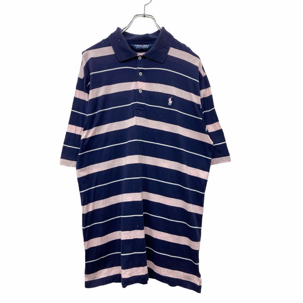 【美品】RUFFLOGxVIOLA&ROSES GOLFポロシャツ【ほぼ未使用】 楽天市場】【中古】【古着】 POLO GOLF 半袖 ポロシャツ M