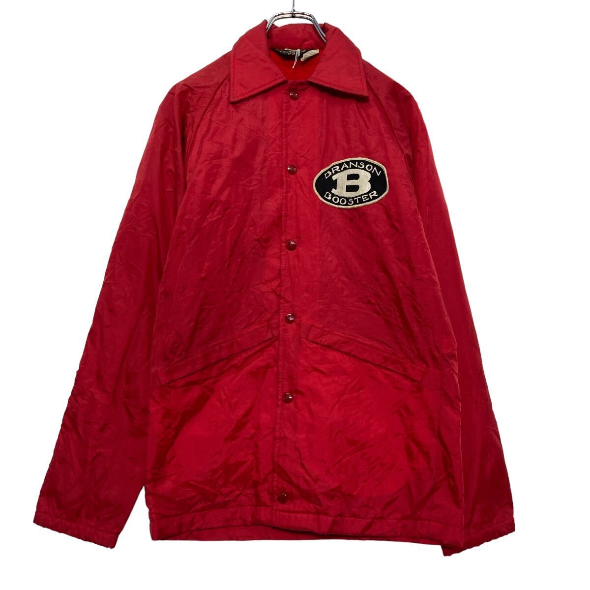 【US製】80s Pla-Jac 企業ワッペン ナイロン ワークジャケット M