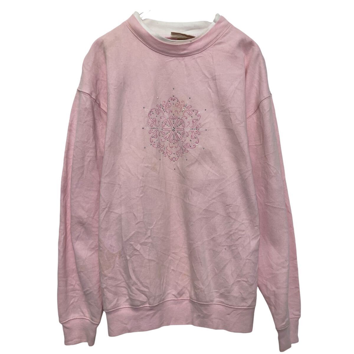 kts ケーティーエス スウェット レディース 【古着】【中古】 楽天市場】【中古】【古着】 C&K ロゴ スウェット トレーナー