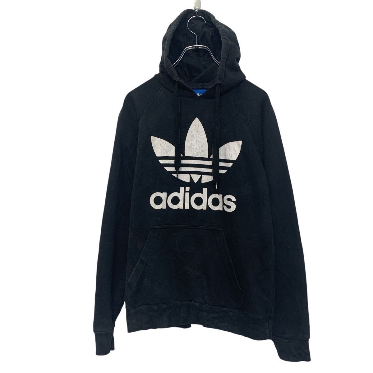 楽天市場】【中古】【古着】 adidas ロゴ スウェット パーカー
