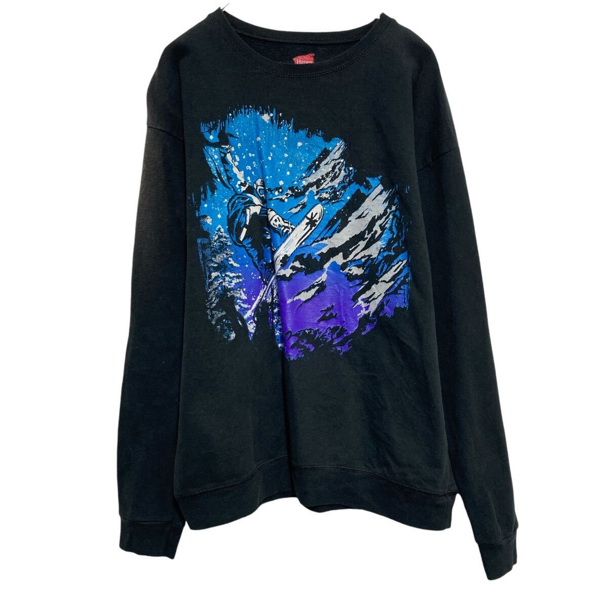 楽天市場】USA製 80s~90s APPLE Logo Sweatshirt 黒 XL アップル