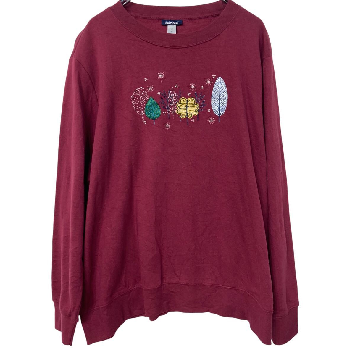 楽天市場】【中古】 セター ロゴ刺繍スウェットシャツ ネイビー