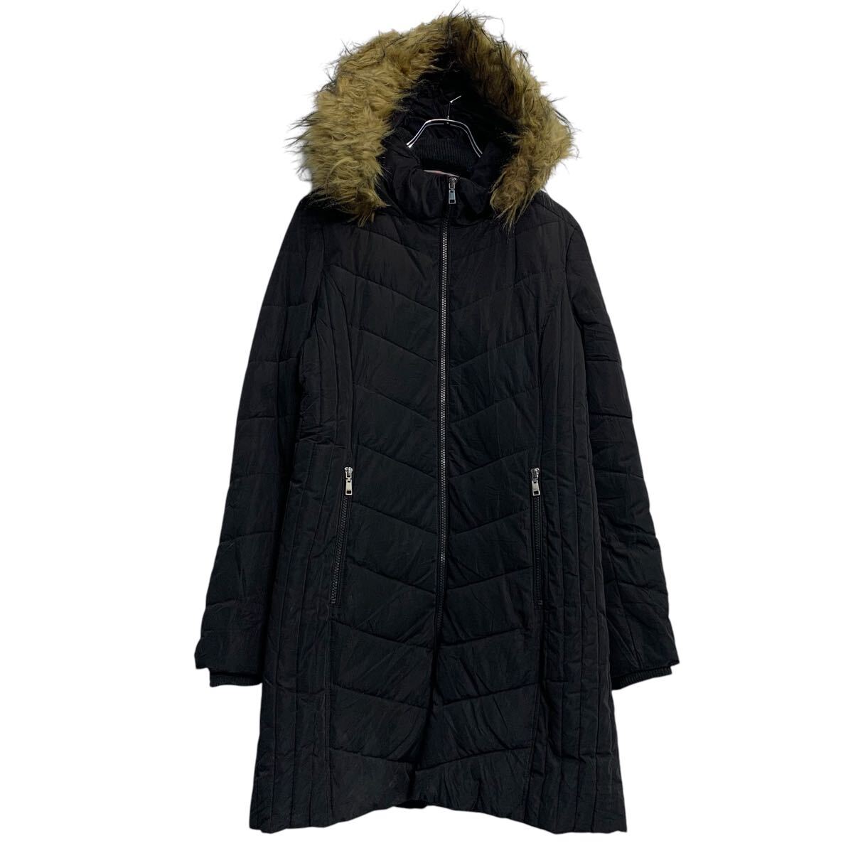  トミーヒルフィガー　レディースダウンジャケット トミー ヒルフィガー TOMMY HILFIGER フーデッドダウン