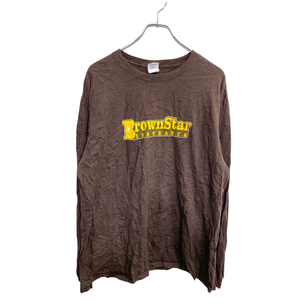 anvil 長袖 Tシャツ XL 黒 100%コットン グラフィックプリント XL】【90年代】USA製 anvil プリント ロンT 長袖Tシャツ PEL