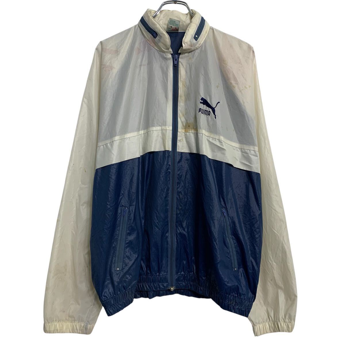 楽天市場】【中古】【古着】 PUMA ジップアップ ナイロンジャケット L 