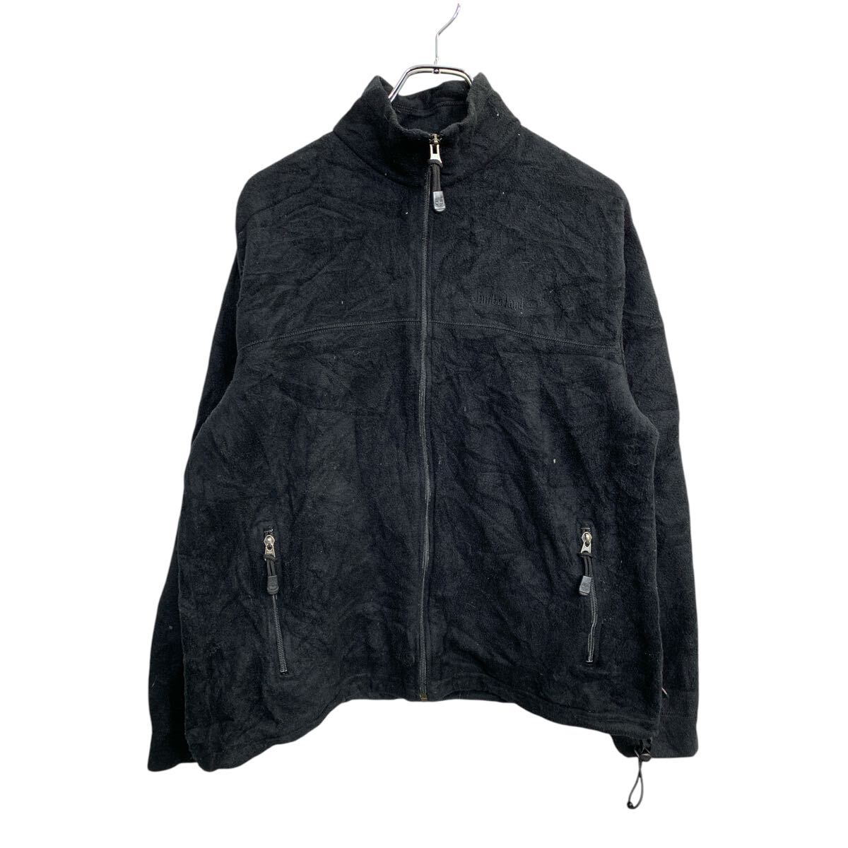 90s ティンバーランド 裏フリース　フィッシングジャケット　黒 Timberland（ティンバーランド）の「【ヴィンテージ古着】Timberland