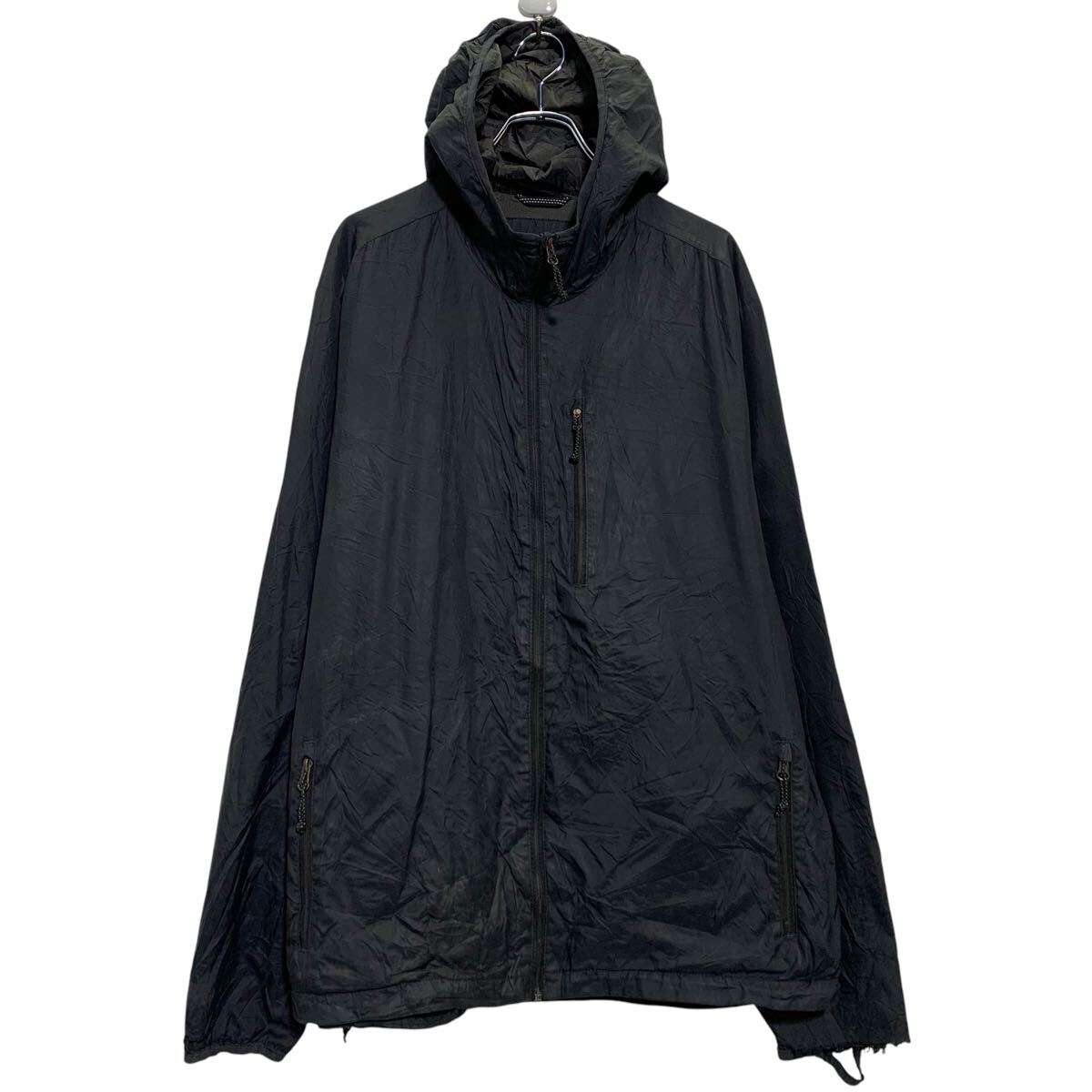 中古古着 Champion ナイロンジャケット XL ホワイト