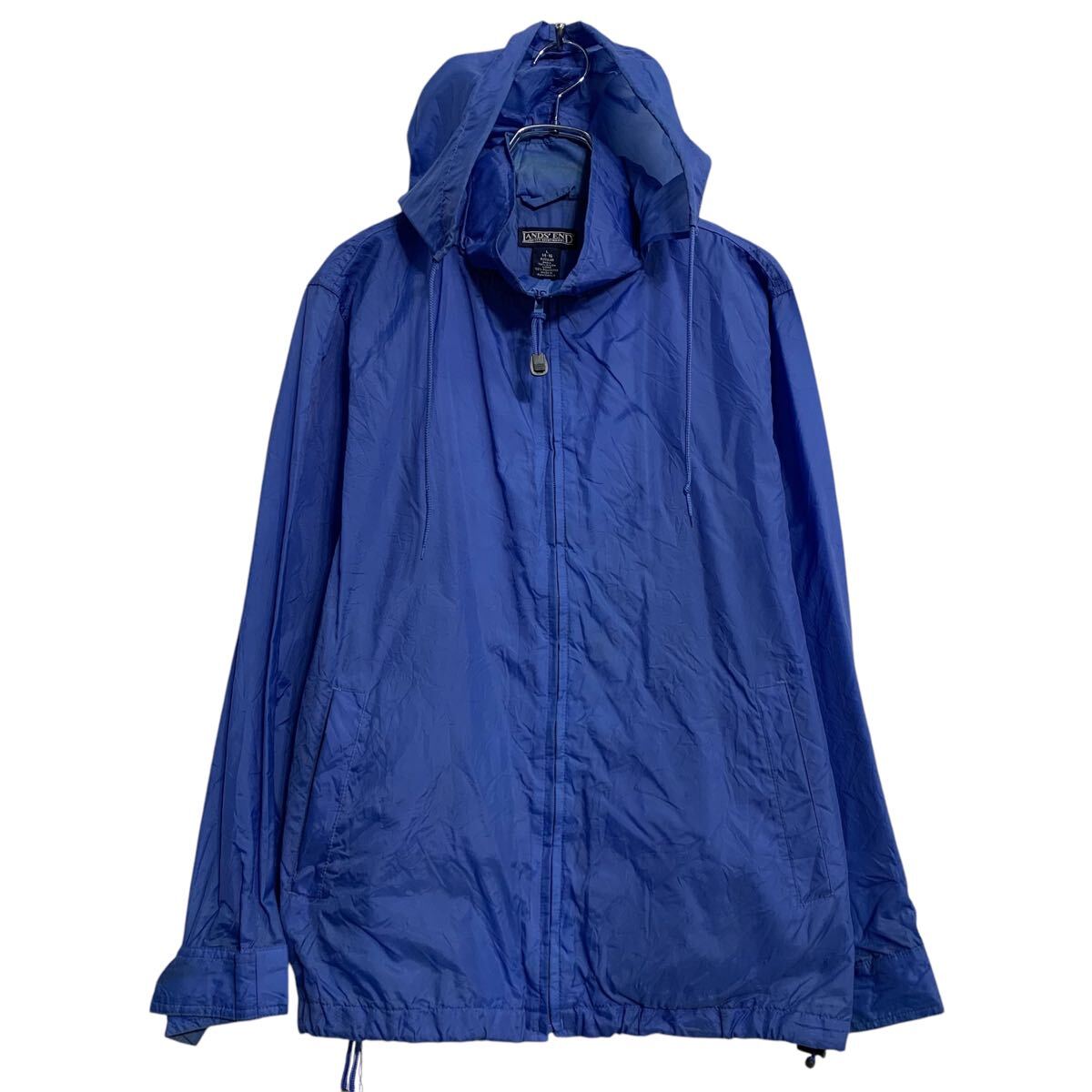 90s ランズエンド ナイロンジャケット ポーラテック USA製 L 古着 古着通販 古着 ランズエンド 長袖 ナイロン ジャケット パーカー