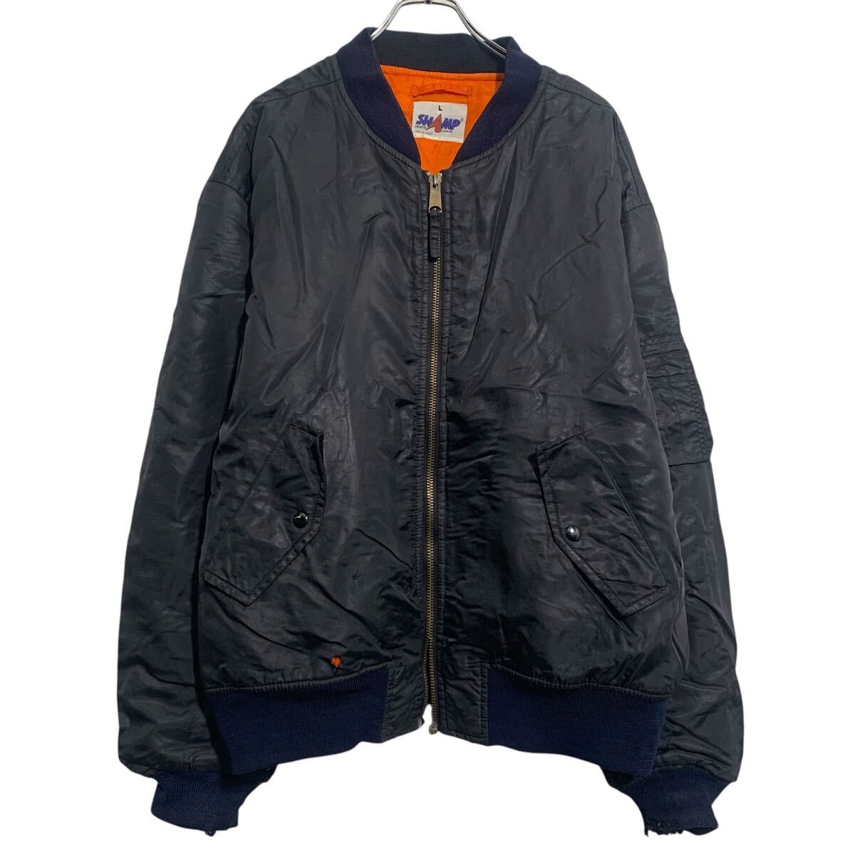Brook ブルゾン ネイビー 中古・古着通販】KOLOR (カラー) ZIP BLOUSON/ジップブルゾン