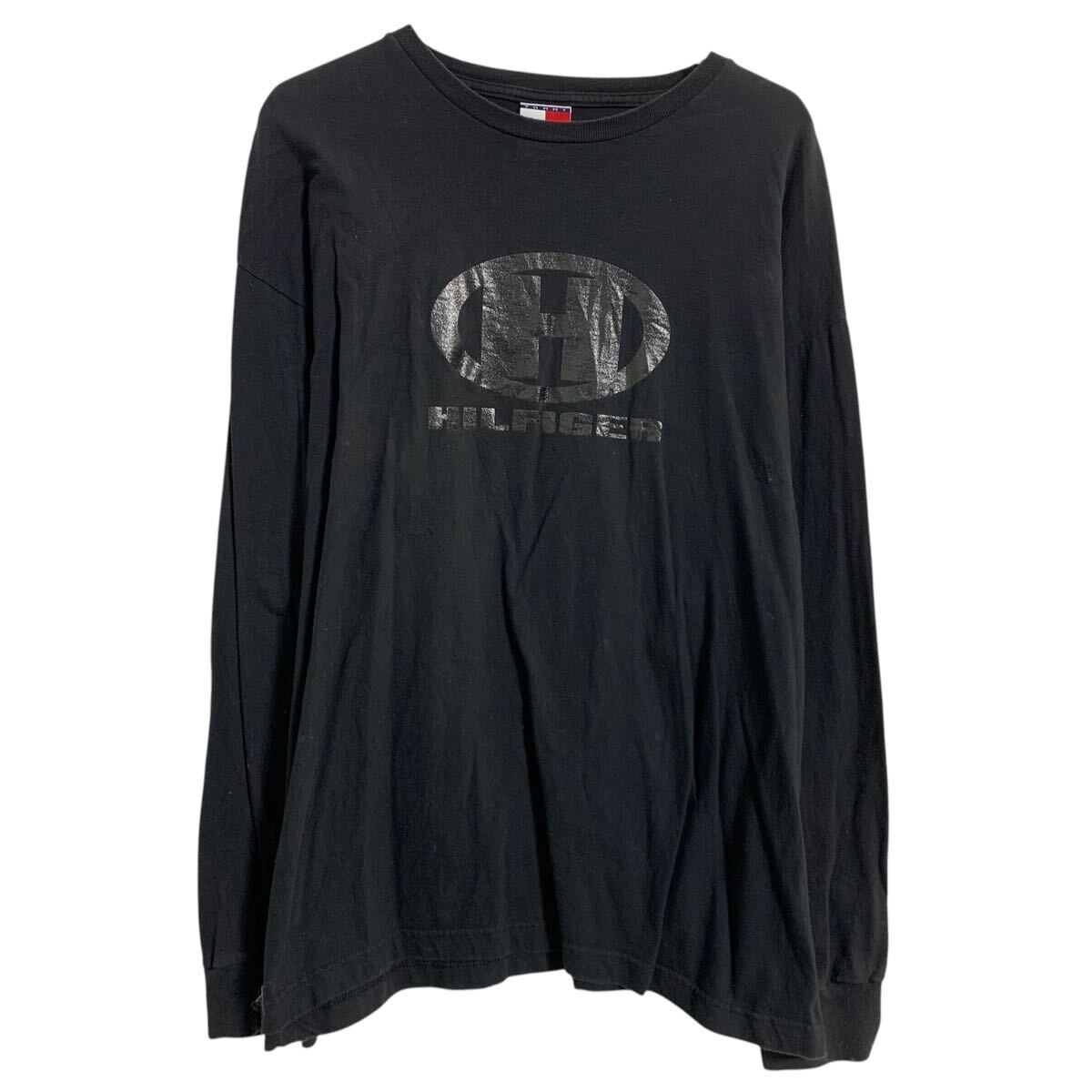 楽天市場】古着 TOMMY JEANS トミージーンズ プリント 長袖 Tシャツ L 