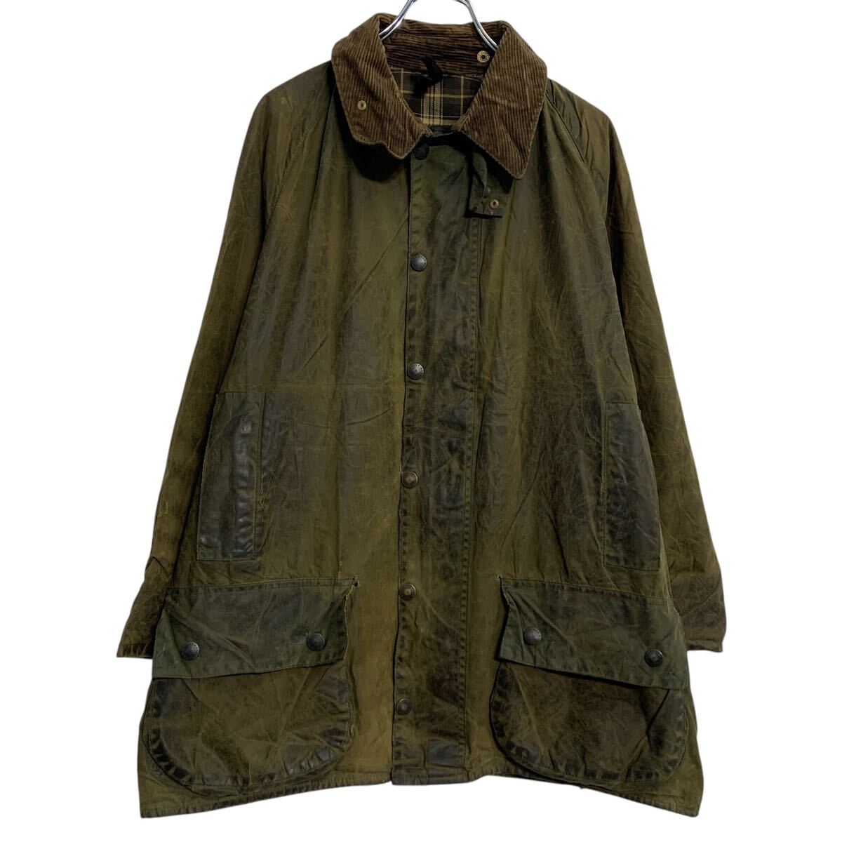 barbour バブアー オイルド レザージャケット 80s 90s ブラウン 90's Barbour 