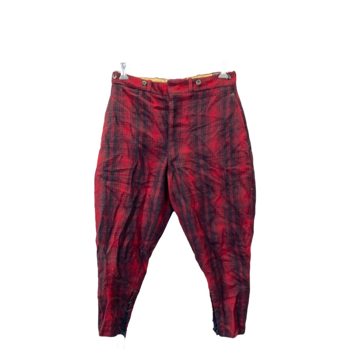 楽天市場】70s ビンテージ □ ウールリッチ サスペンダー付き チェック