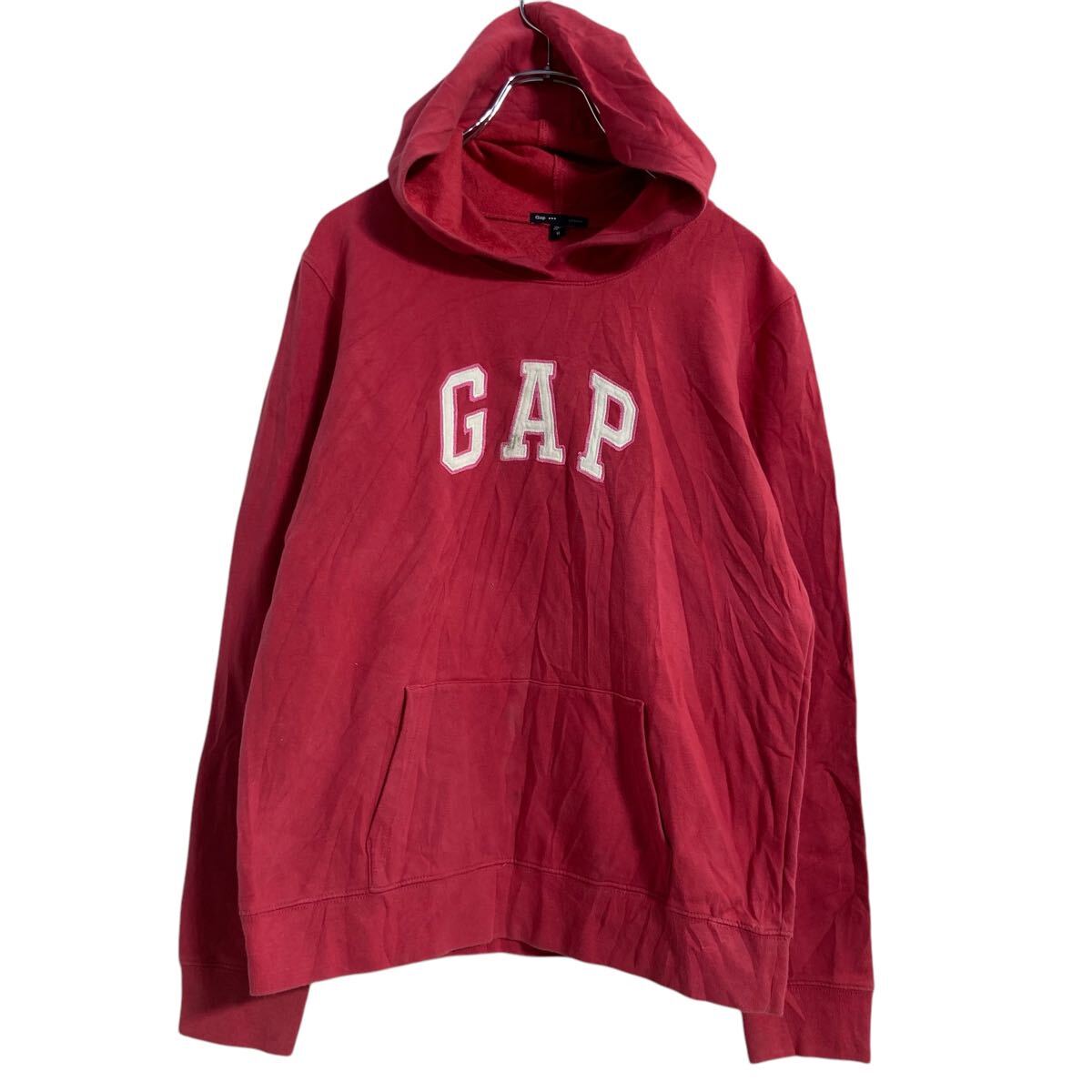 古着 GAP ギャップ プルオーバーパーカー オレンヂ L スウェット y2k 古着 GAP ギャップ プルオーバーパーカー オレンヂ L スウェット