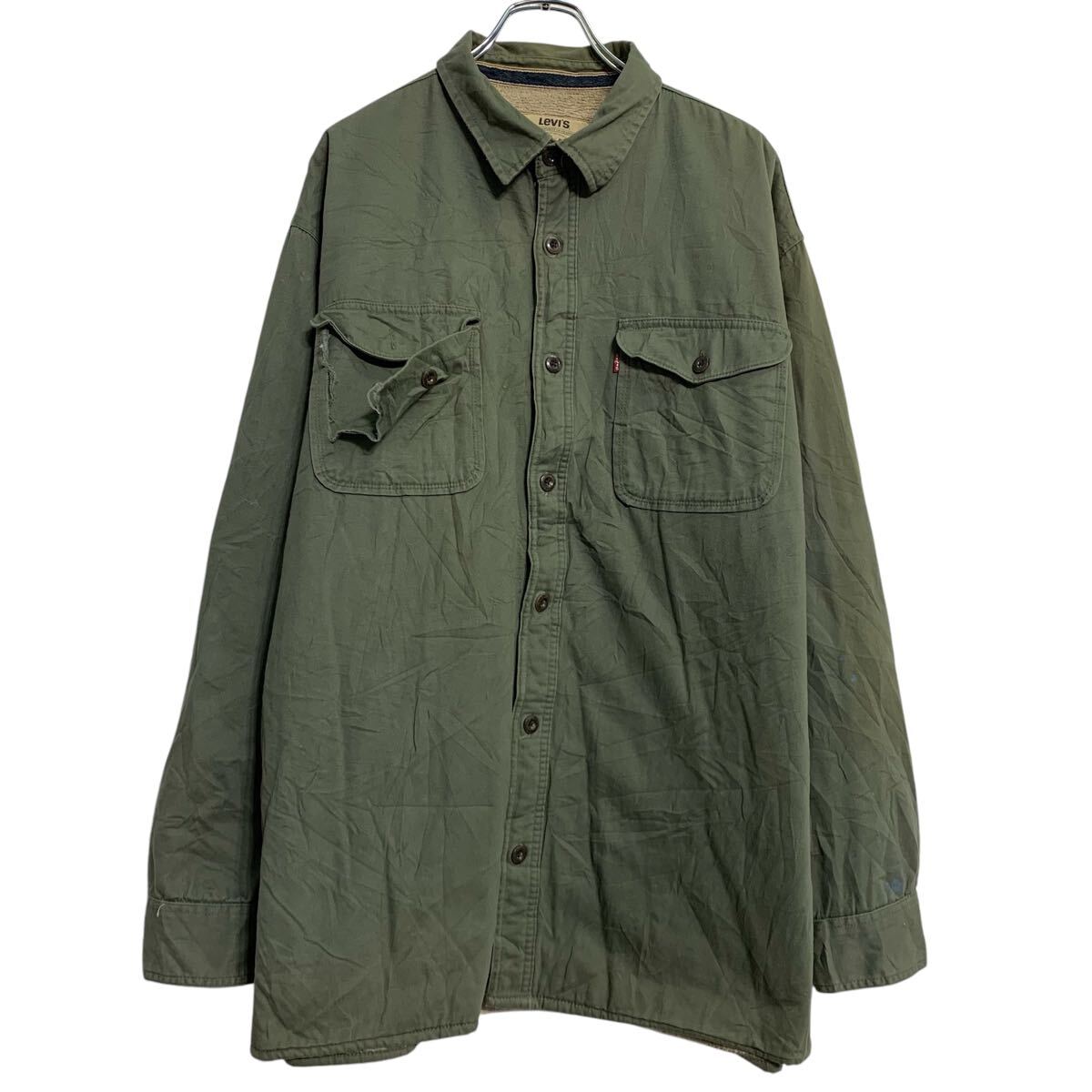 楽天市場】【中古】【古着】 Levi's ミリタリージャケット L ブラウン